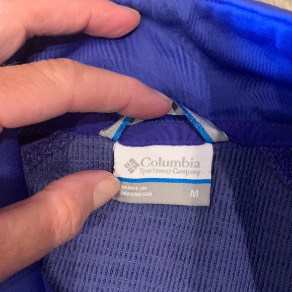Columbia 1/4 zip pullover size M - Picture 3 of 5